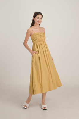 Prairie Shirred Maxi Dress