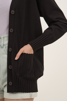 Cozie Oversized Pocket Knit Cardigan