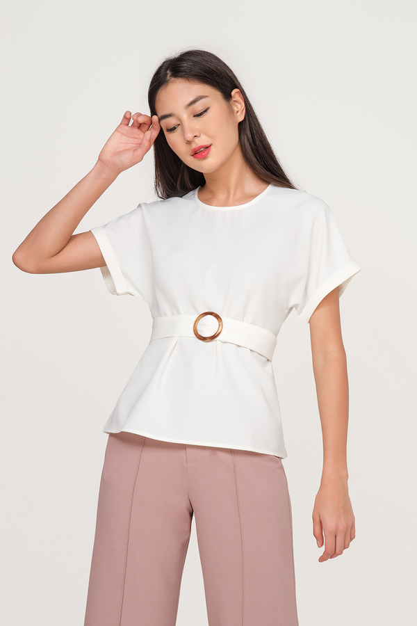 *Defect* Oslo Belted Top