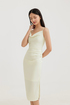 *Imperfect* Ritz Cowl Neck Midi Dress