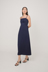 *Imperfect* Novelle Column Straight Neck Maxi