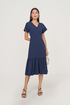 *Imperfect* Cleo Button Midi Dress