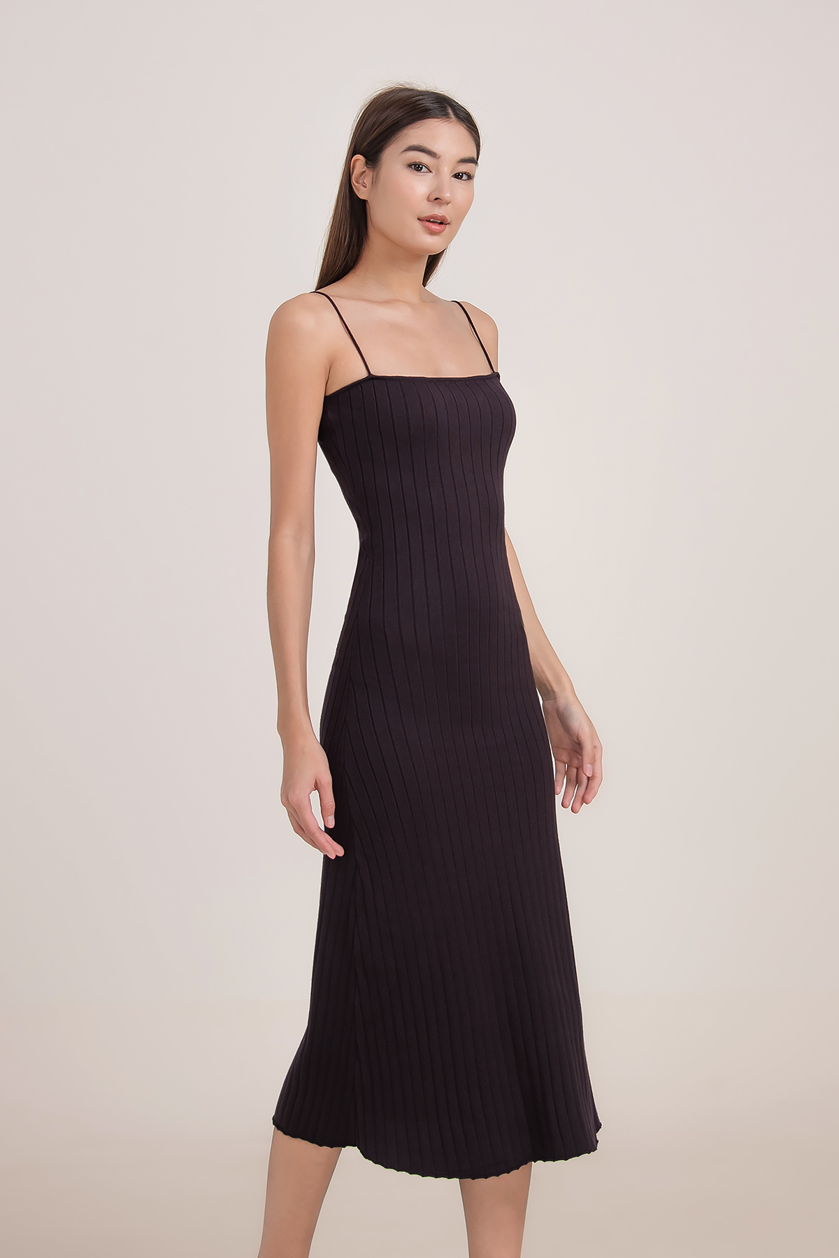 Fayth Sherry Knit Bodycon Maxi Dress