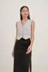 Bardot Button Down Vest